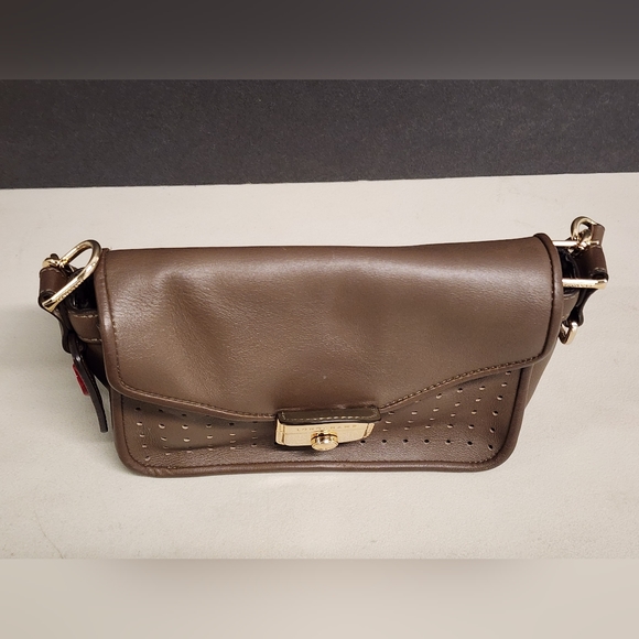 Longchamp Leather Punching Mademoiselle 2 Way Shoulder Bag - Picture 2 of 16